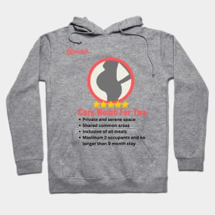 Airbnb Cozy Womb For Two Surrogate Mother Mother's Day Gift Hoodie